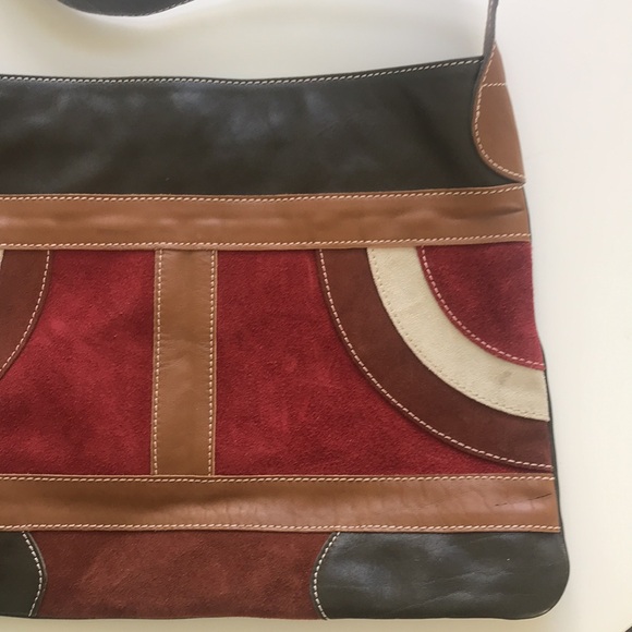 Zara crossbody leather/suede bag - Picture 3 of 6